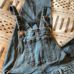 Denim overalls